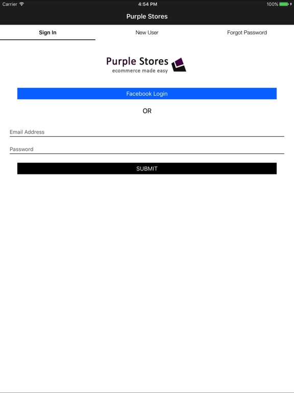 Screenshot #6 pour Purple Stores App