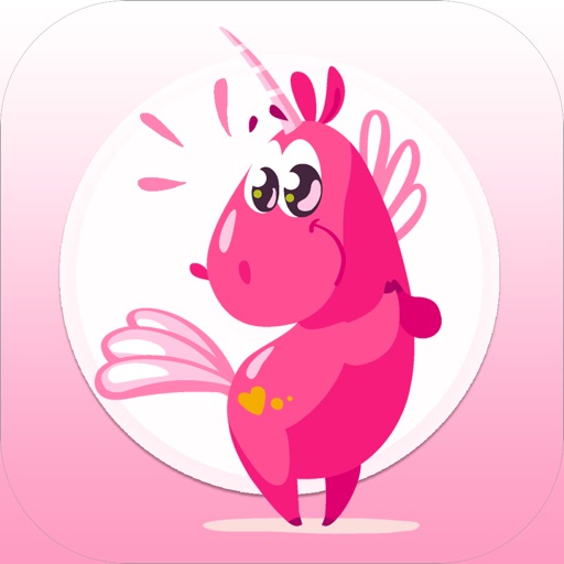 The Happy Unicorn Emoji-Emoticon iOS App