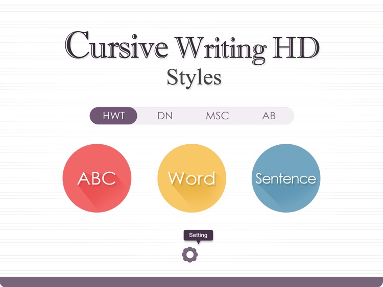Cursive Writing HD Styles screenshot-0