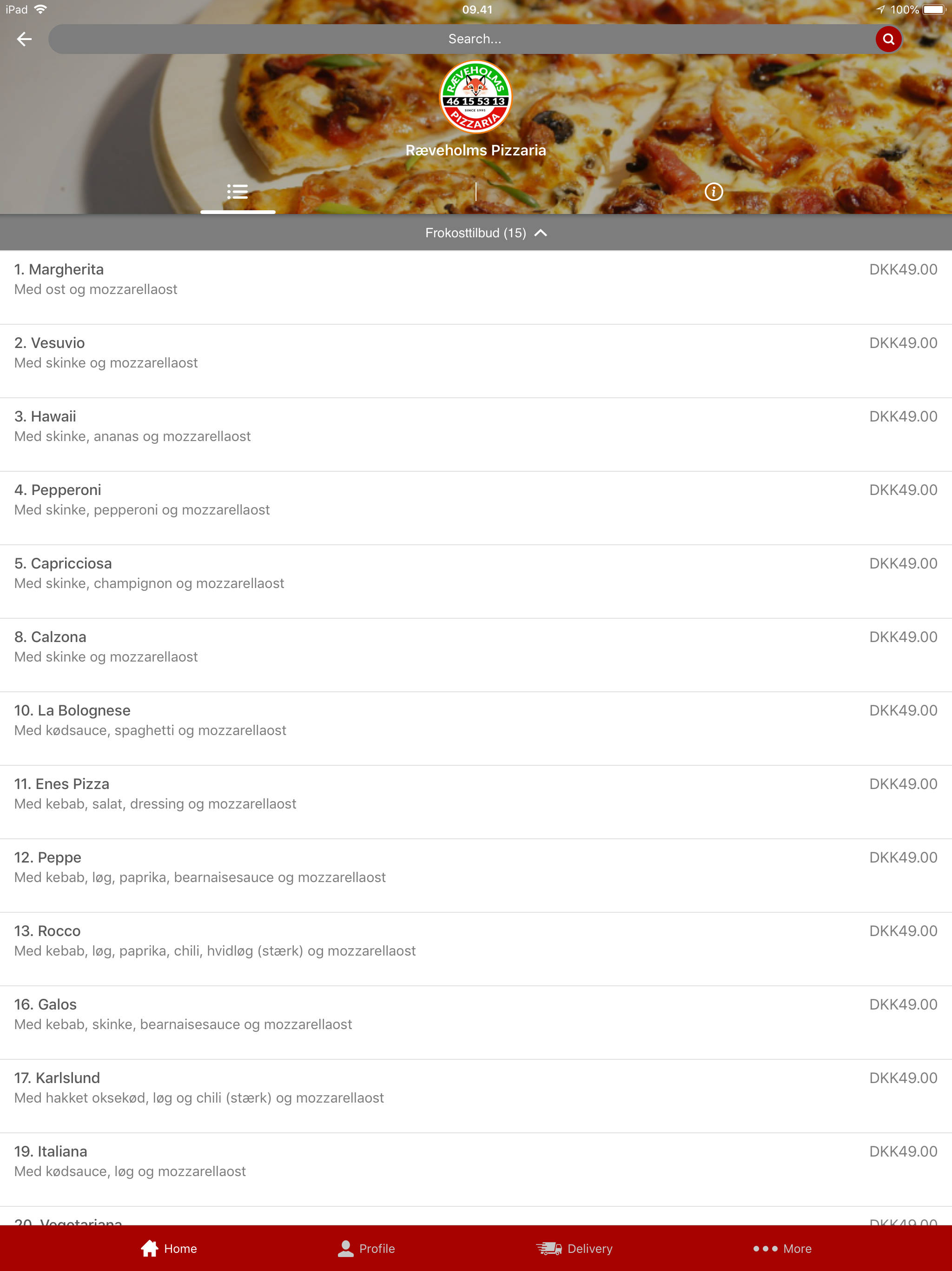 Ræveholms Pizza 2690