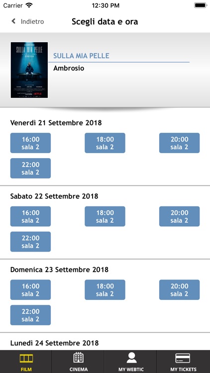 Webtic Ambrosio Torino Cinema