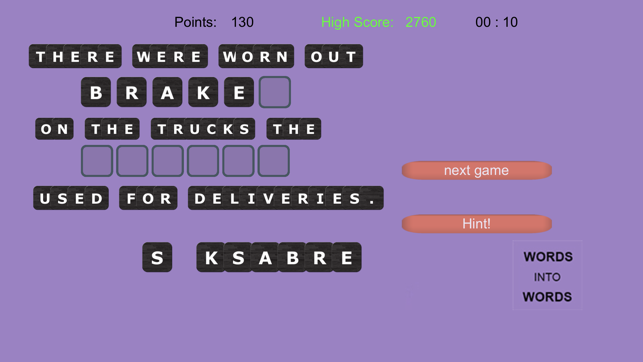 WORDS into WORDS(圖6)-速報App