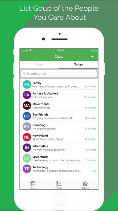 Chat Lock Message - Text Chats screenshot 3
