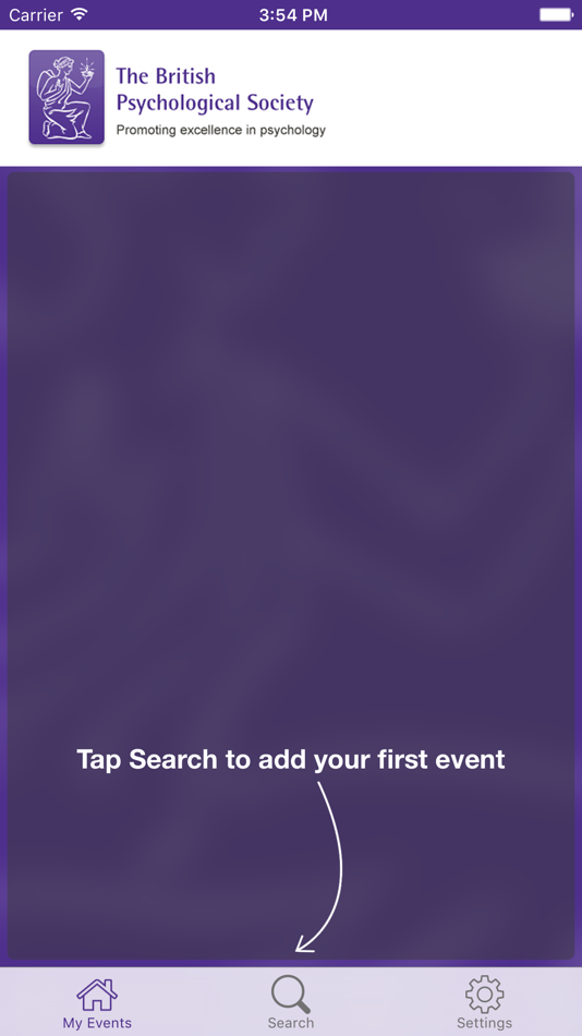 #2. BPS Events App (iOS) 由: The British Psychological Society