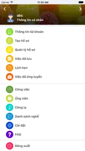 Job App Viet Nam screenshot #4 for iPhone