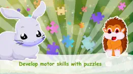 zoo animals: puzzle for kids iphone screenshot 3