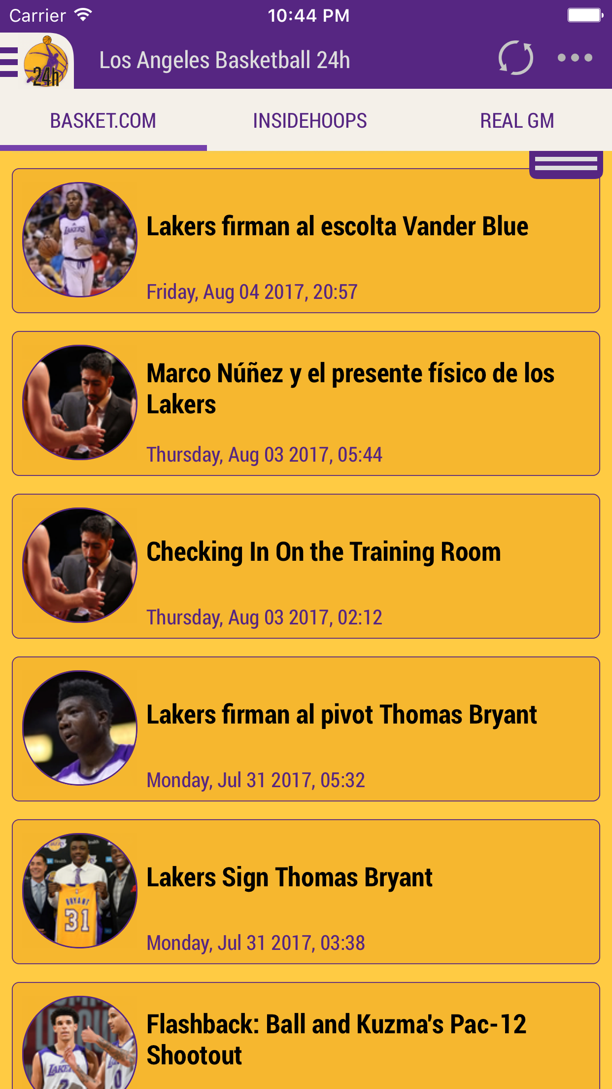 Los Angeles Basket 24h