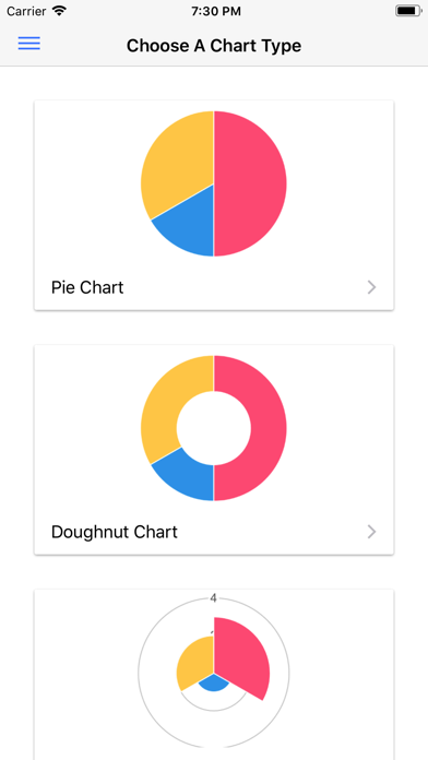 Charts Creator Screenshot 1 - AppWisp.com Charts Creator Screenshot 1 - AppWisp.com