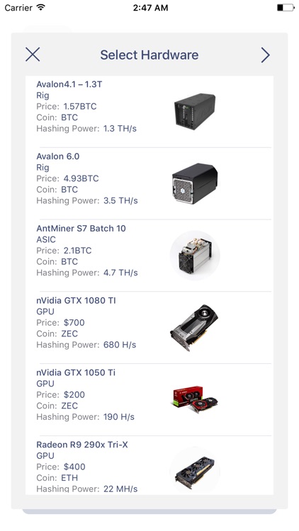 CryptoNow - cryptocurrency mining calculator