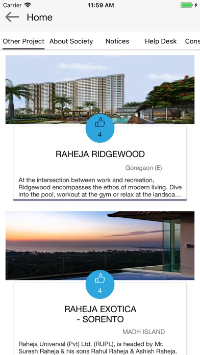 Raheja Universal screenshot 3