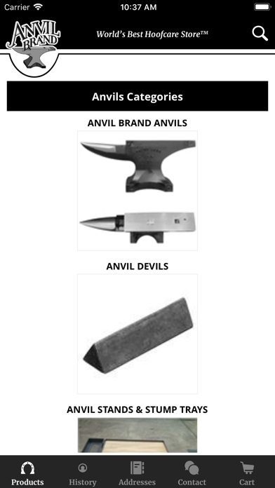 Anvil Brand App screenshot 2