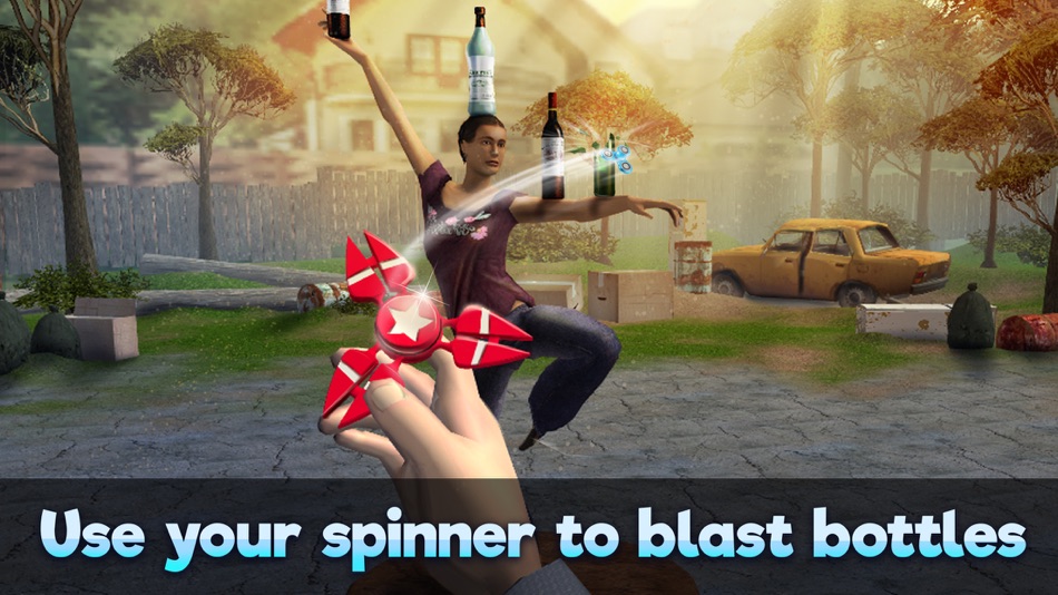 #1. Fidget Spinner Bottle Flip (iOS) By: Juliia Blokhina