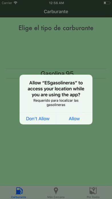 Screenshot #1 pour ES gasolineras