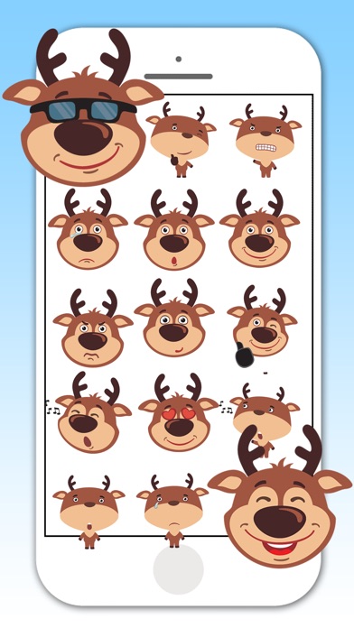 Deer Emojis & Stickers screenshot 2