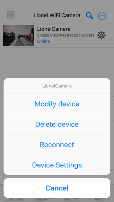 How to cancel & delete Lionel Wireless Camera from iphone & ipad 3
