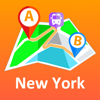 New York City - offline map - Andrii Zborovskyi