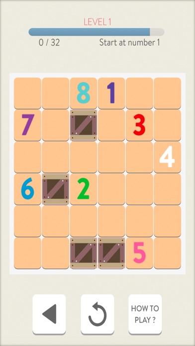 Connect The Numbers Puzzle screenshot 2
