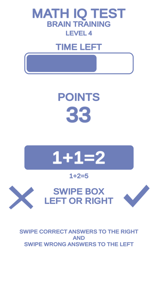 #1. Math IQ Test + Brain Training (iOS) 由: CodeCube Brothers Partnership