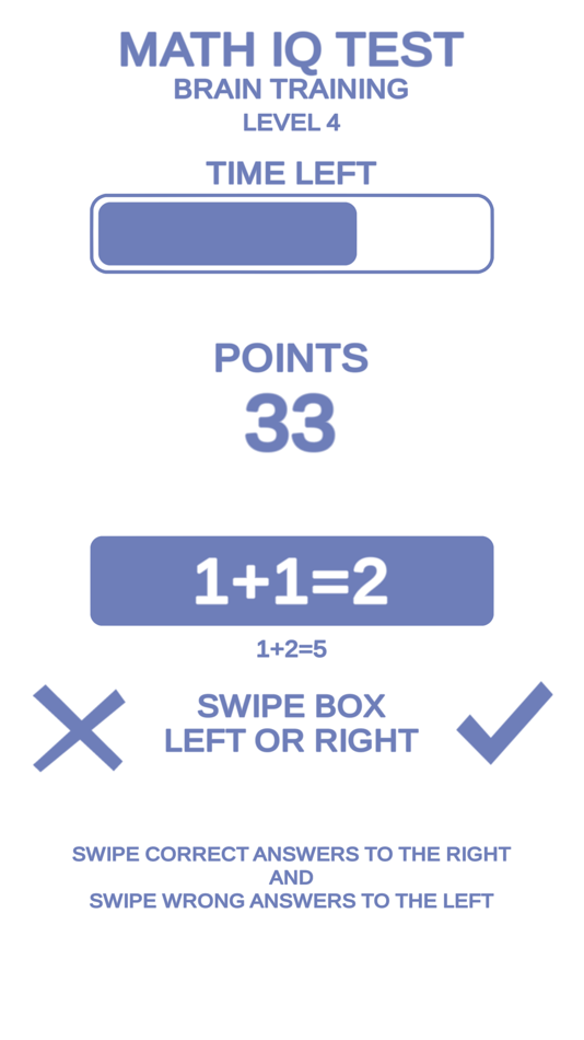 Math IQ Test + Brain Training - 1.4 - (iOS)