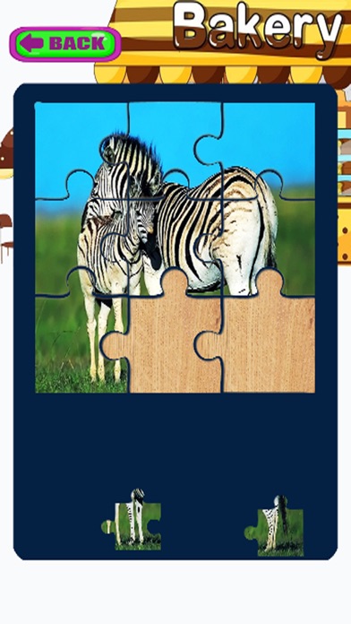 Animal Zebra Jigsaw Puzzle screenshot 4
