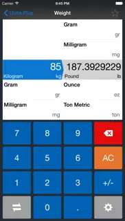 units plus converter iphone screenshot 4