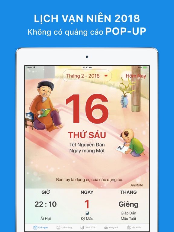 Screenshot #4 pour Lịch Vạn Niên 2018
