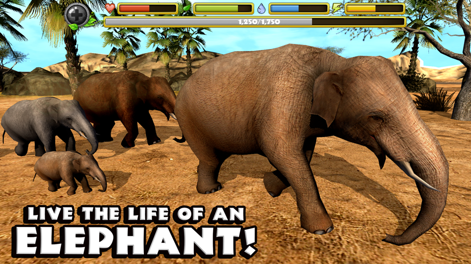 #1. Elephant Simulator (iOS) 来自: Gluten Free Games
