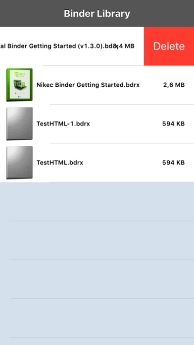 How to cancel & delete Nikec Binder from iphone & ipad 2