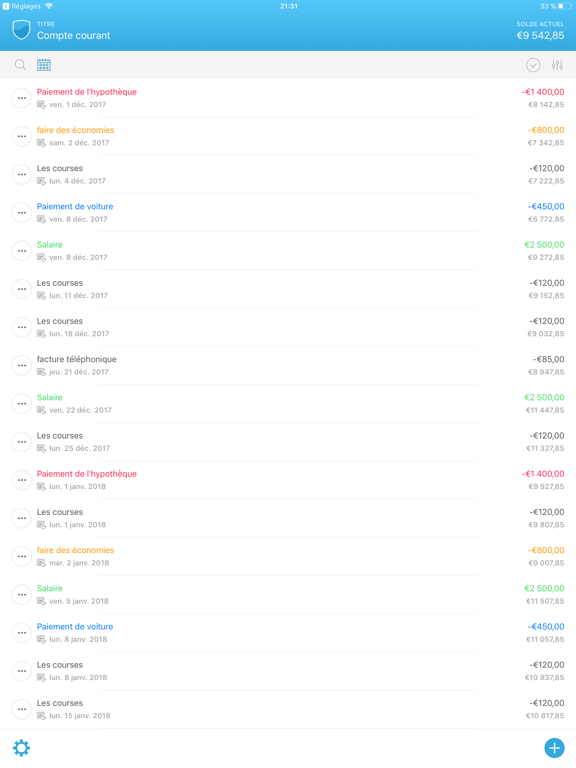 Screenshot #4 pour Cashflowy