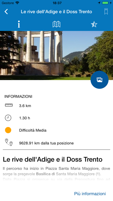 Trento Percorsi Screenshot