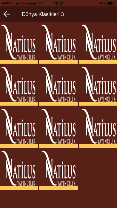 Screenshot #3 pour Natilus Yayıncılık