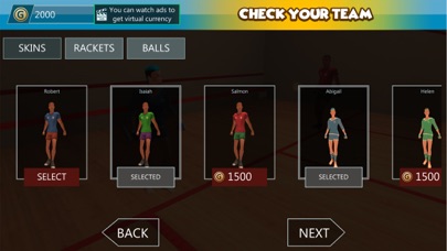 Squash 3D - Ball Sports Game screenshot 2