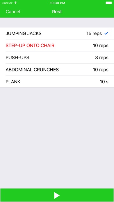 30 Day Fitness Workout Pro screenshot 2