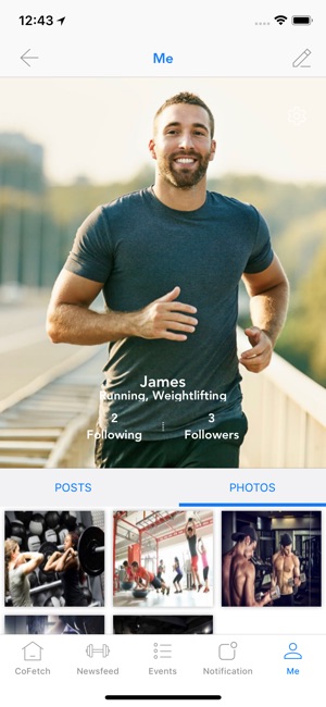 CoFETCH - A Fitness Social App(圖2)-速報App