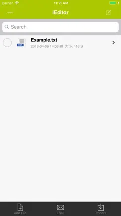 IEditor Pro – Text Code Editor iPhone image 1