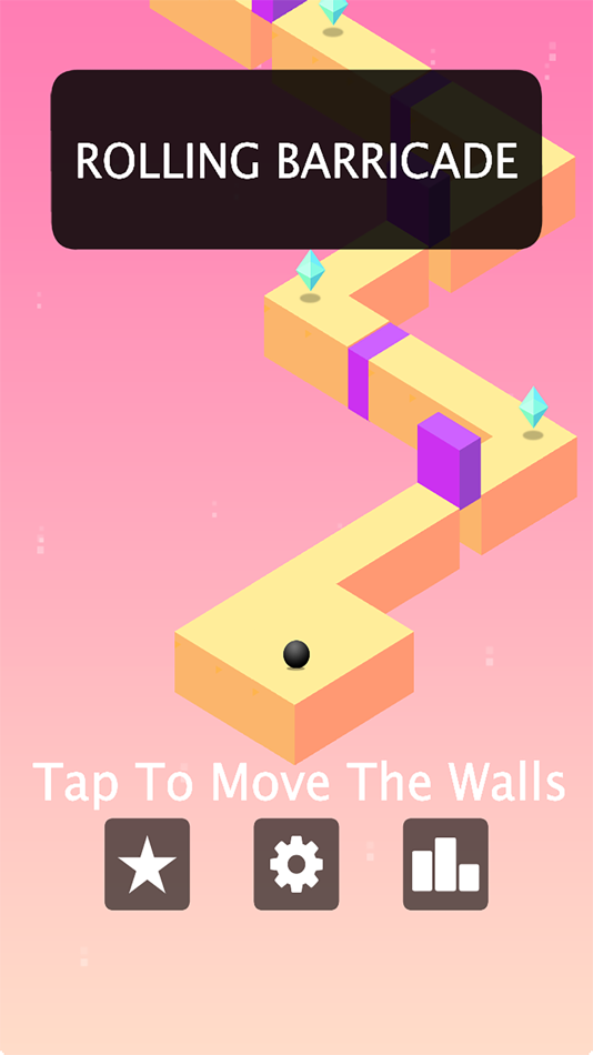 #1. Rolling Barricade (iOS) 由: Jerry Cole