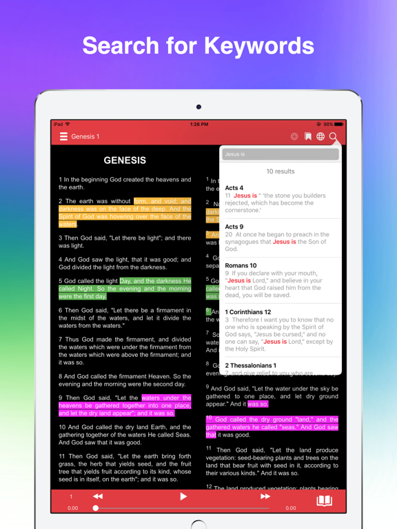 Screenshot #6 pour NIV Bible Study