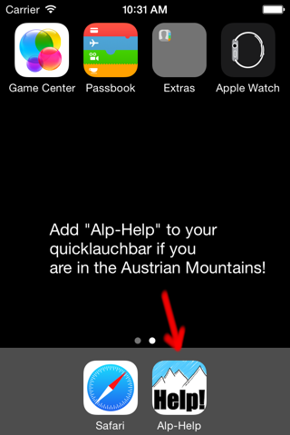Alp-Help - Austrian Alps screenshot 2