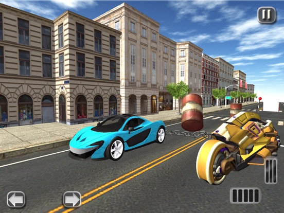 Chained Bikes 3D: Tron Rider iPad screenshot 4 - Games app