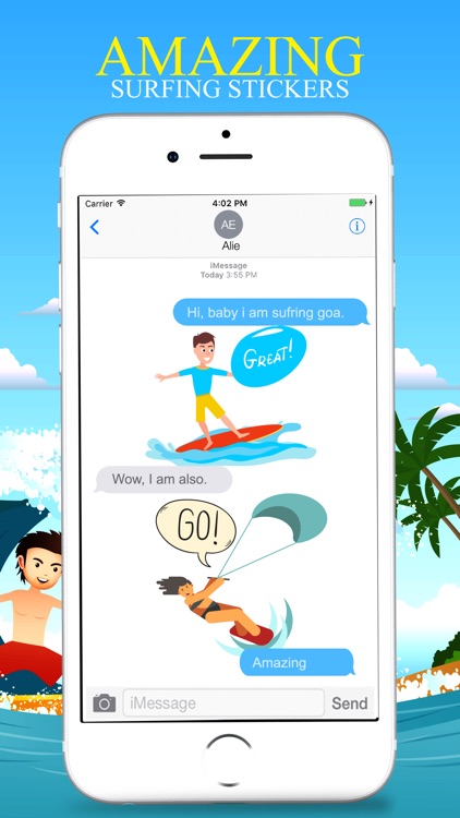 Beach Surfing Stickers Pack screenshot-3