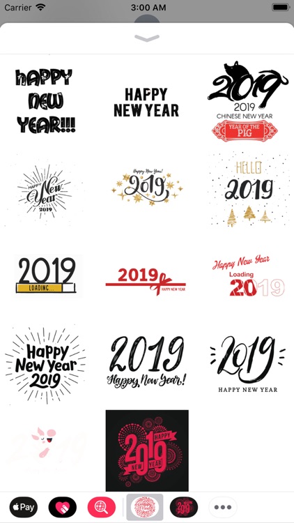 New Year Wishes Animated Pack screenshot-4