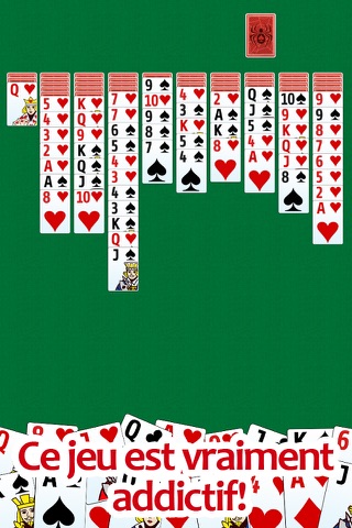 Spider solitaire - classic popular game screenshot 2