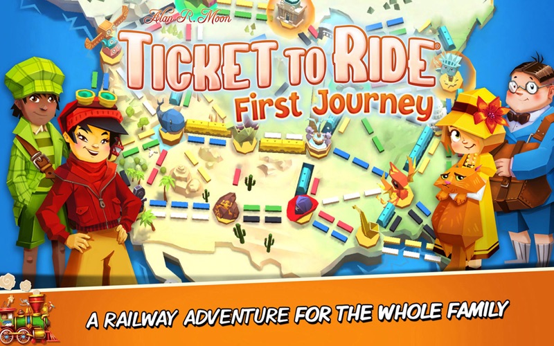 ticket to ride: first journey iphone screenshot 1