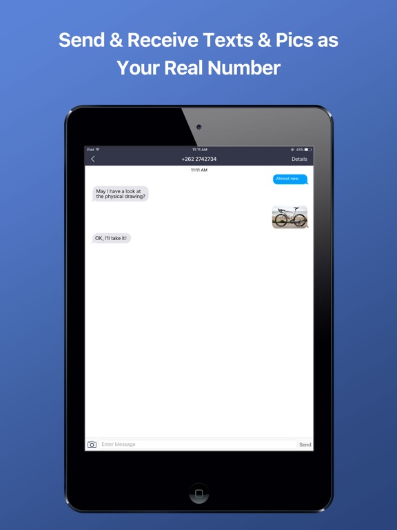 Screenshot #6 pour 2Call Second Phone Call Number