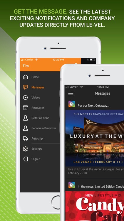 Le-Vel Cloud Control Mobile