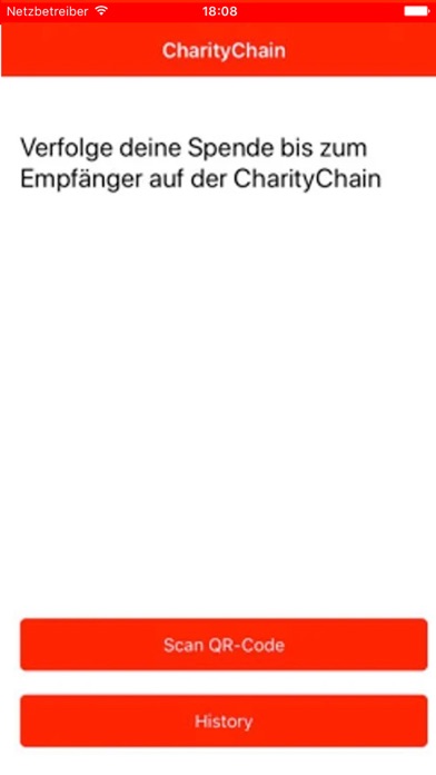 CharityChain screenshot 2