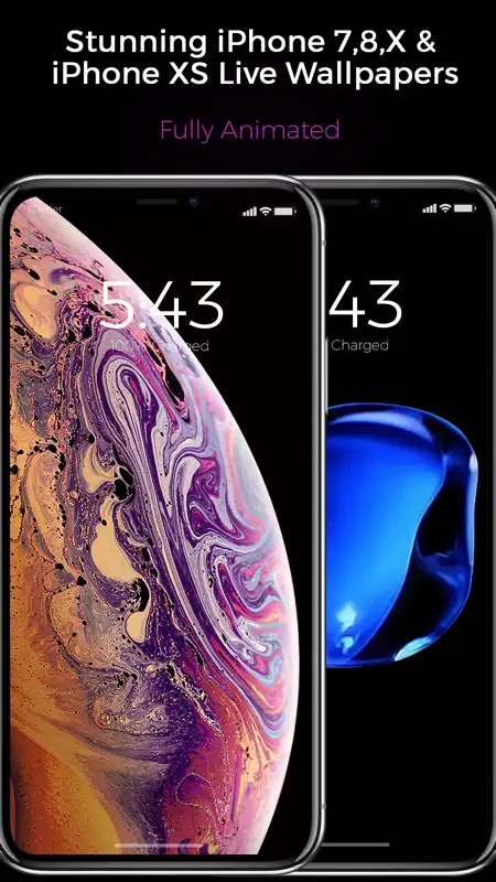 Black - Live Wallpapers screenshot 1 of 5