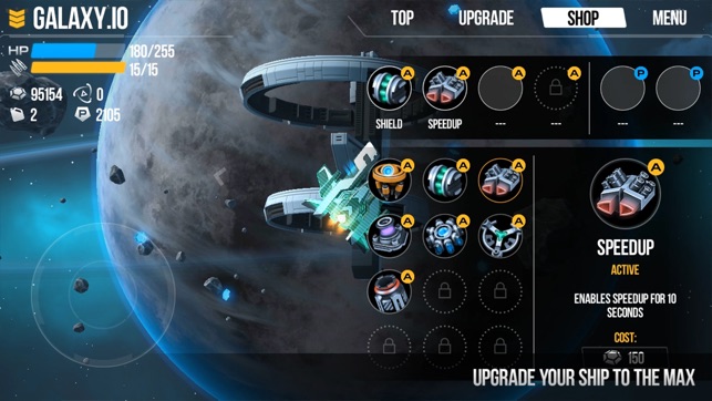 Galaxy.io Space Arena blasts off on iOS and Android