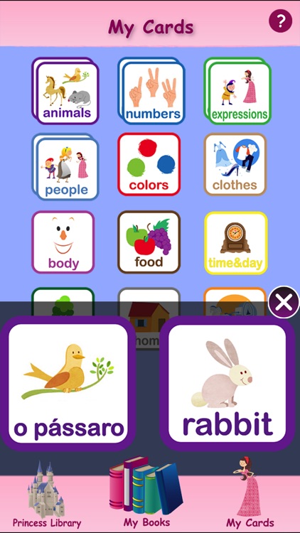 Princesses Learn Portuguese