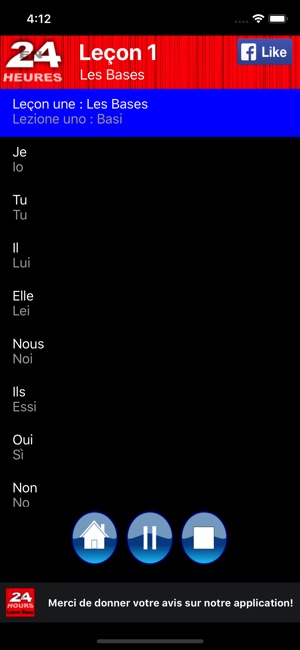 En 24 Heures l'italien(圖3)-速報App